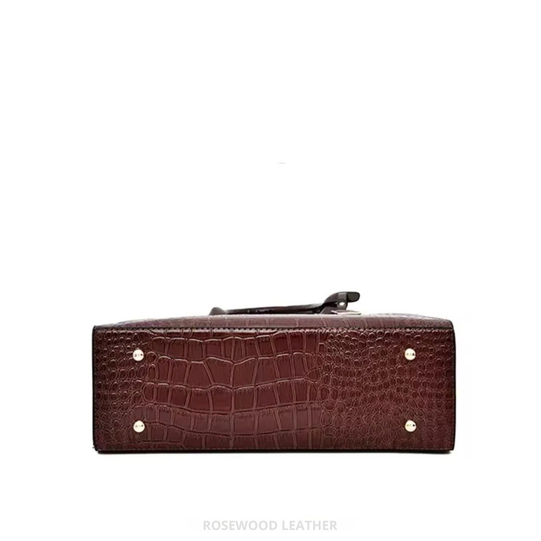 Paris Carryall Tas Crocoprint
