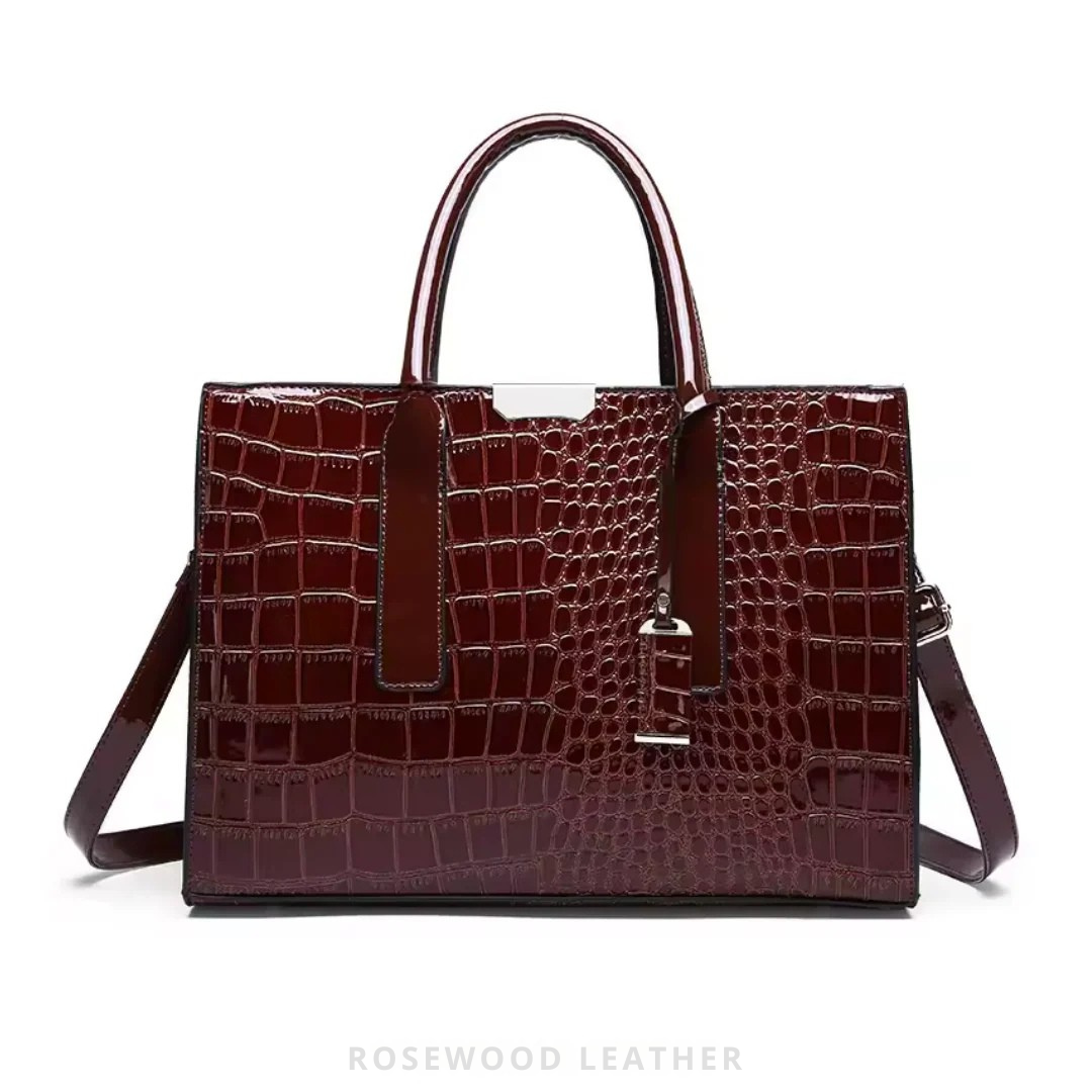  Paris Carryall Tas Crocoprint 