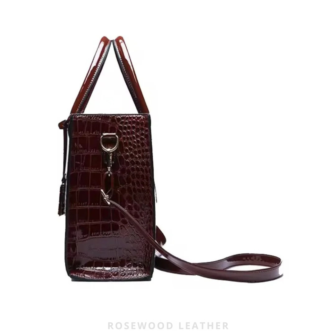  Paris Carryall Tas Crocoprint 